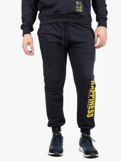 Happiness Pantaloni tuta da uomo in cotone