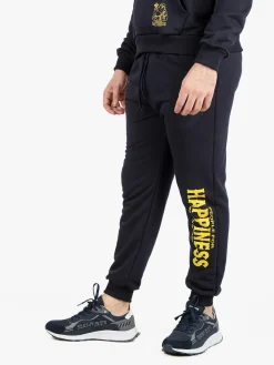Happiness Pantaloni tuta da uomo in cotone