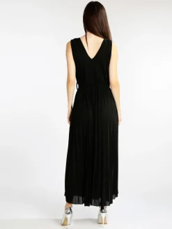 Hdl Milano Abito lungo donna plissettato
