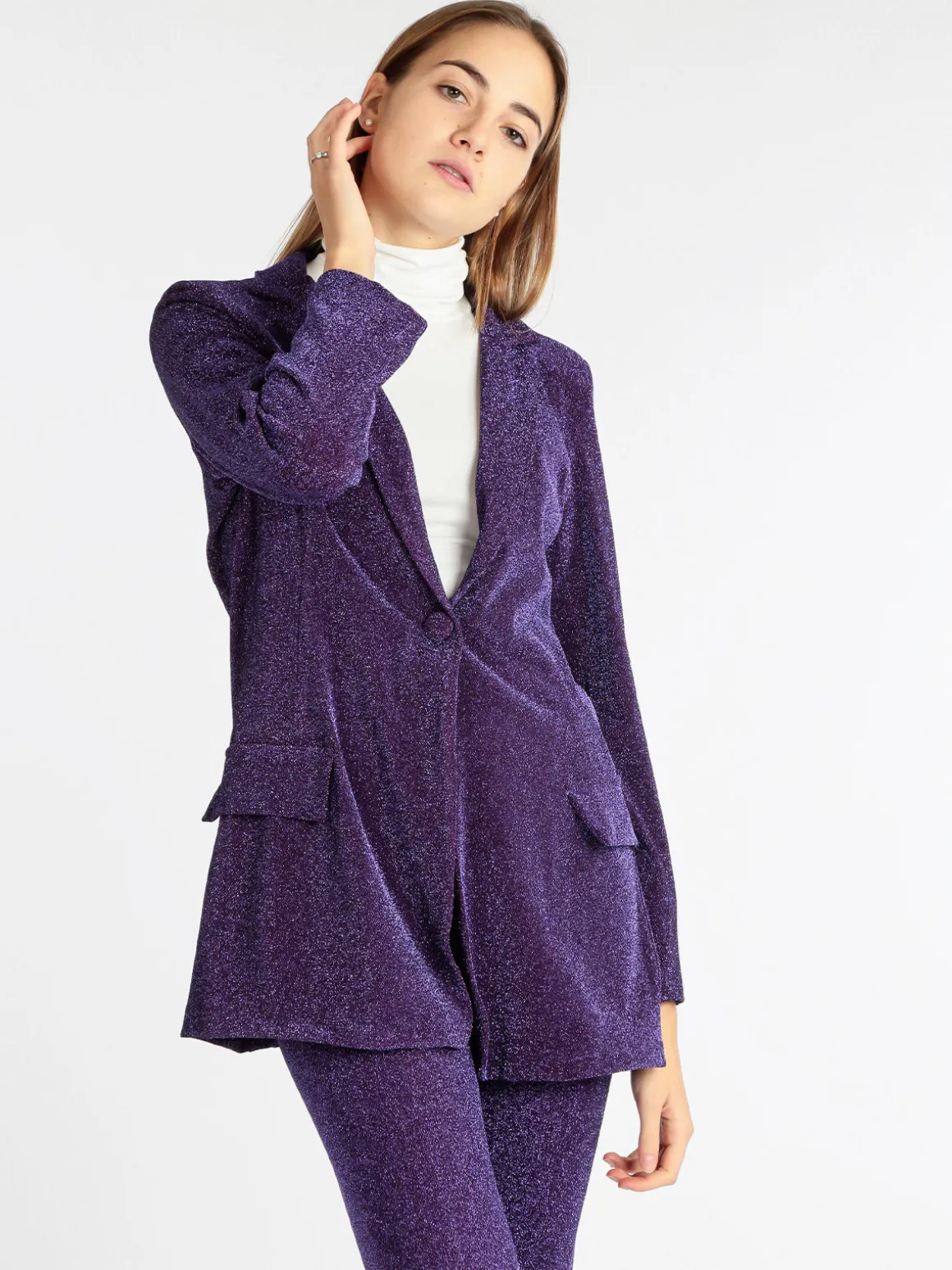 Hdl Milano Blazer donna con lurex