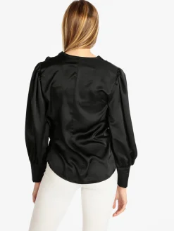 Hdl Milano Blusa donna con maniche ampie
