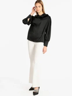 Hdl Milano Blusa donna con maniche ampie