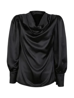 Hdl Milano Blusa donna con maniche ampie