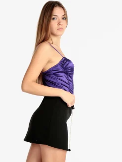 Hdl Milano Body donna con coppe imbottite