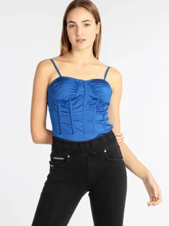 Hdl Milano Body donna con coppe imbottite