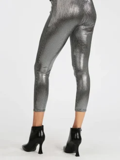 Hdl Milano Leggings donna con lurex
