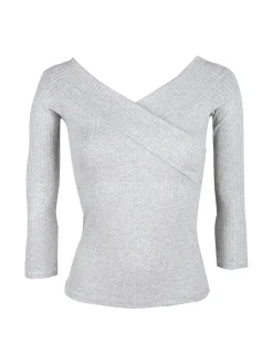 Hdl Milano T-shirt donna con incrocio