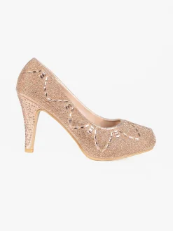 Hdluum Decolletè con glitter e strass da donna