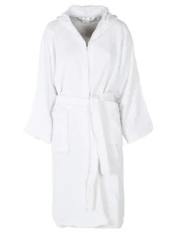 Home Zen Accappatoio unisex in spugna di cotone con cappuccio