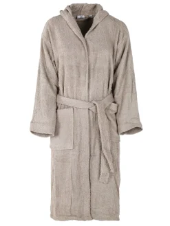 Home Zen Accappatoio unisex in spugna di cotone con cappuccio