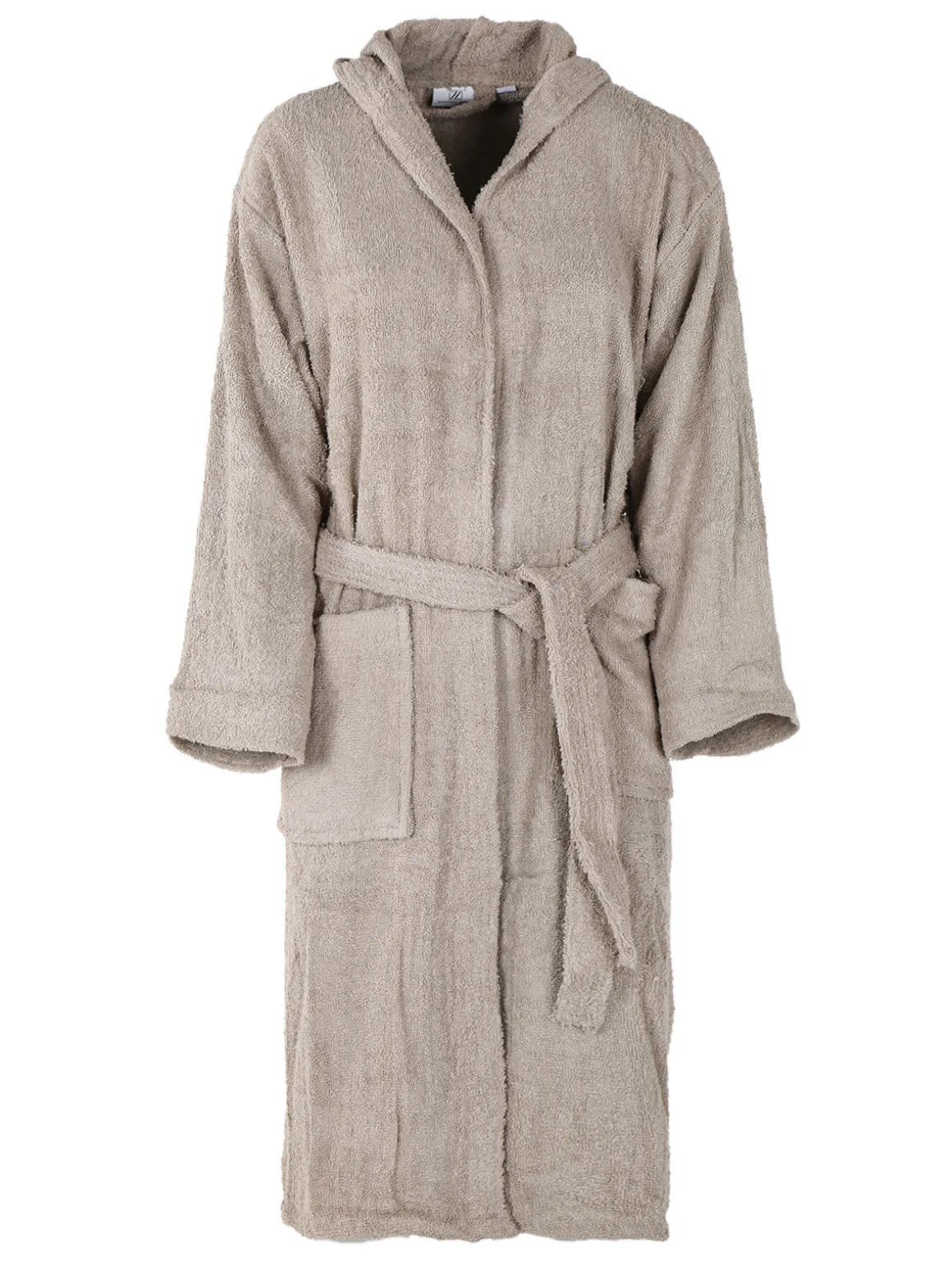 Home Zen Accappatoio unisex in spugna di cotone con cappuccio