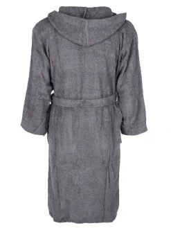 Home Zen Accappatoio unisex in spugna di cotone con cappuccio