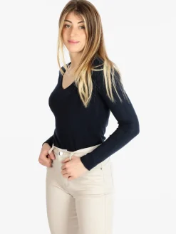 Honey Winter Pullover donna con scollo a V