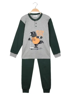 Hooky Pigiama lungo bambino con polsini