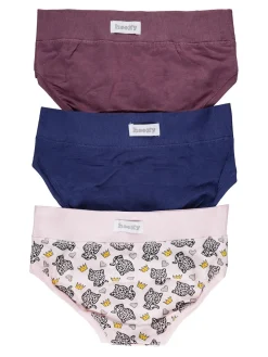 Hooky Slip bimba con stampe animaletti confezione 3 pezzi