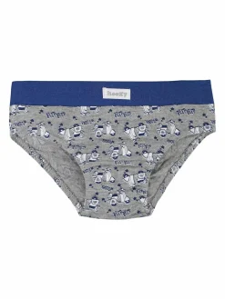 Hooky Slip bimbo con stampe e scritte confezione 3 pezzi