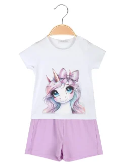 Hope Star Completo corto da neonata con t-shirt e shorts