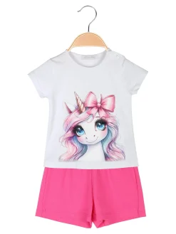 Hope Star Completo corto da neonata con t-shirt e shorts