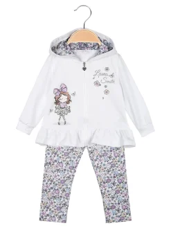 Hope Star Completo da neonata 2 pezzi con leggings maculati