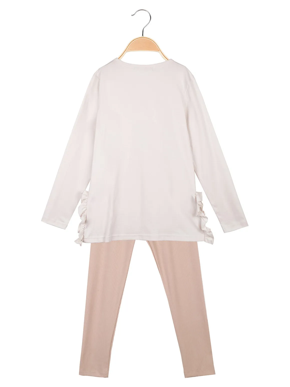 Hope Star Completo 2 pezzi da bambina con leggings a costine