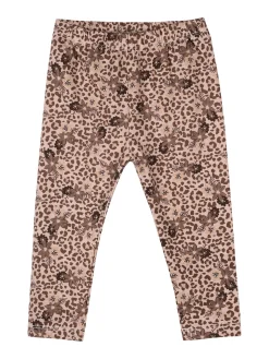 Hope Star Completo 2 pezzi da neonata con maglietta e leggings a fantasia - panna