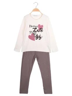 Hope Star Completo 2 pezzi da ragazza t-shirt+leggins