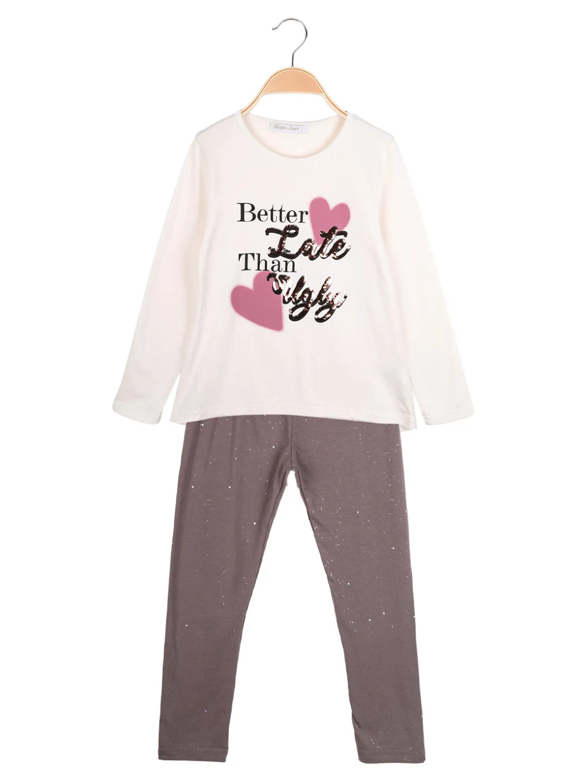 Hope Star Completo 2 pezzi da ragazza t-shirt+leggins