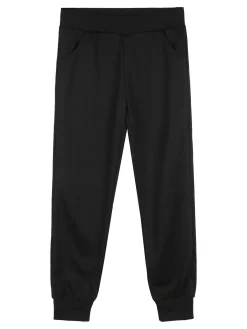 Hope Star Completo tuta da bambina con cappuccio e zip - nero