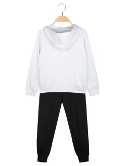 Hope Star Completo tuta 3 pezzi da bambina con cappuccio e zip