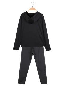 Hope Star Completo tuta sportiva 2 pezzi da bambina con cappuccio e zip