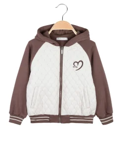 Hope Star Giacca da bambina in felpa con cappuccio