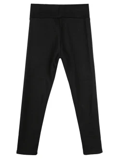 Hope Star Leggings felpati da bambina - nero