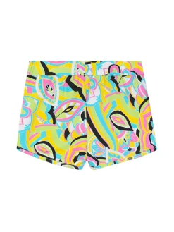 Hope Star Shorts in cotone da bambina con stampe