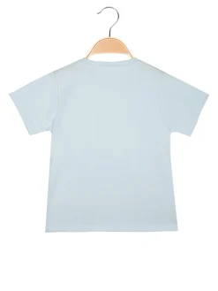 Hope Star T-shirt da bambina con girocollo di strass e dettaglio farfalla