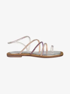 Hosis Sandali donna infrapollice con strass