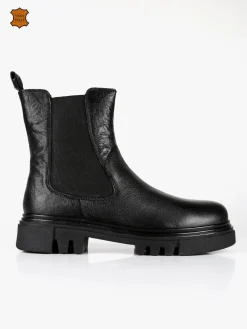 Hosis You Stivaletti in pelle chelsea da donna