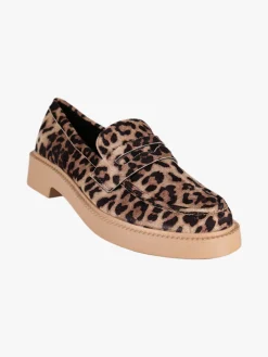 Ideal Shoes Mocassini donna maculati