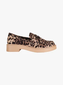 Ideal Shoes Mocassini donna maculati