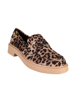 Ideal Shoes Mocassini donna maculati