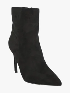 Ideal Shoes Tronchetti scamosciati donna con tacco