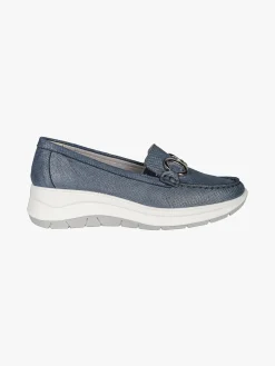 Igi&Co Mocassini donna in pelle con zeppa