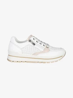 Igi&Co Sneakers casual in pelle da donna con zip e lacci