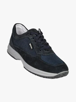 Igi&Co Sneakers da uomo in pelle scamosciata - blu scuro