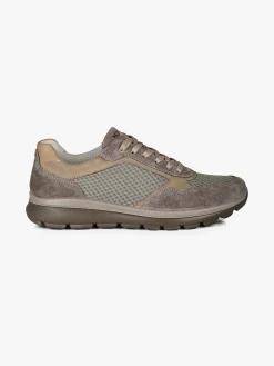 Igi&Co Sneakers da uomo in pelle scamosciata e mesh