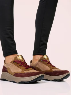 Igi&Co Sneakers donna in pelle scamosciata - multicolore