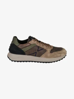 Igi&Co Sneakers uomo stringate in pelle scamosciata - multicolore