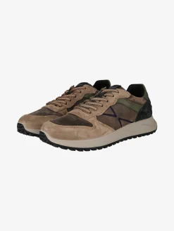 Igi&Co Sneakers uomo stringate in pelle scamosciata - multicolore
