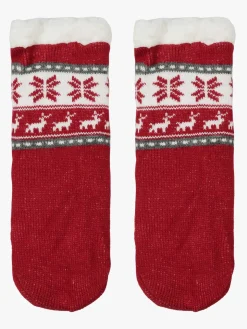 I Morbidosi Calze antiscivolo Natale da bambini con pelo interno
