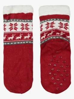 I Morbidosi Calze antiscivolo Natale da bambini con pelo interno