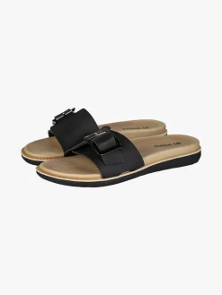Inblu DUAL DENSITY Ciabatte donna con fibbia - nero